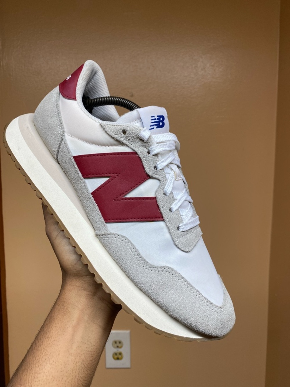 New Balance 237 “Nimbus Cloud Crimson” Men’s Casual Running Sneakers Size 11 - Picture 8 of 17